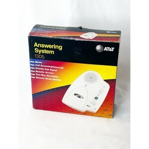 AT&T Micro Cassette Answering System 1305 Two Way Recording Remote Access NEW